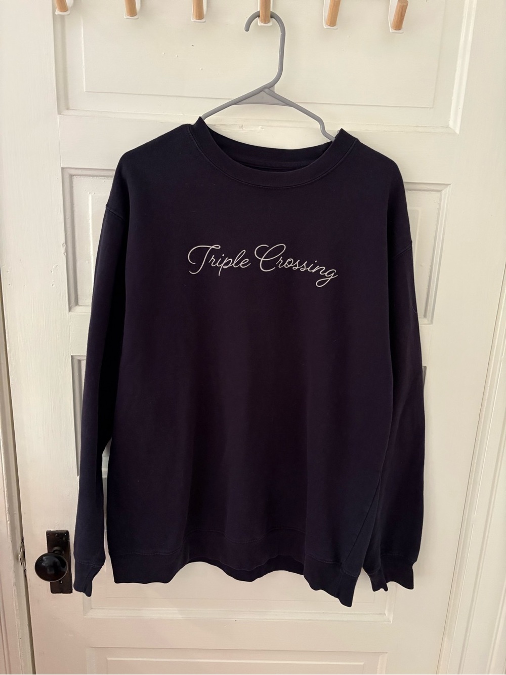 Triple Crossing Brewing Crewneck Sweatshirt - Dark Navy